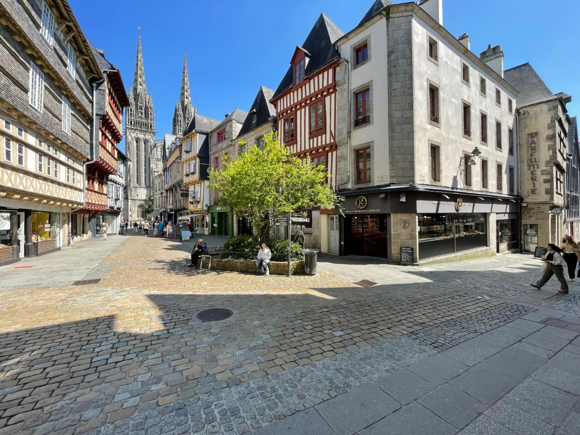 Apartamento Les Rives De L'Odet, Vue Riviere Quimper Exterior foto